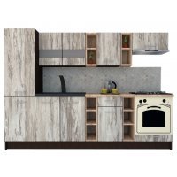 Bucatarie MARINA NEW 270 B Wenge / Decor K084